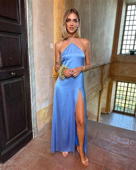 abito ysl chiara ferragni
